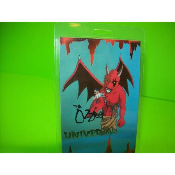 Ozzfest Ozzy Osbourne Pass Original 1998 UNUSED Heavy Metal Devil Rock Music - Picture 2 of 4